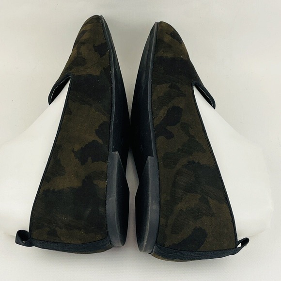 Womens 8 Seven7 Regent Flat Camouflage Camo Slip On Loafers‎ Casual Shoes - Picture 6 of 9